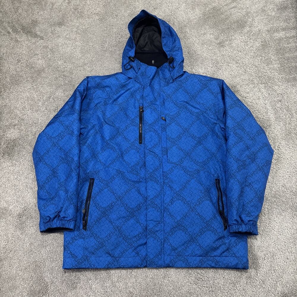 Body Glove Snow Boarding Ski Jacket Men’s Size Medium Snow Waterproof Blue
